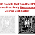 306 PROMPTS FOR MONOCHROME COLORING BOOKS Review