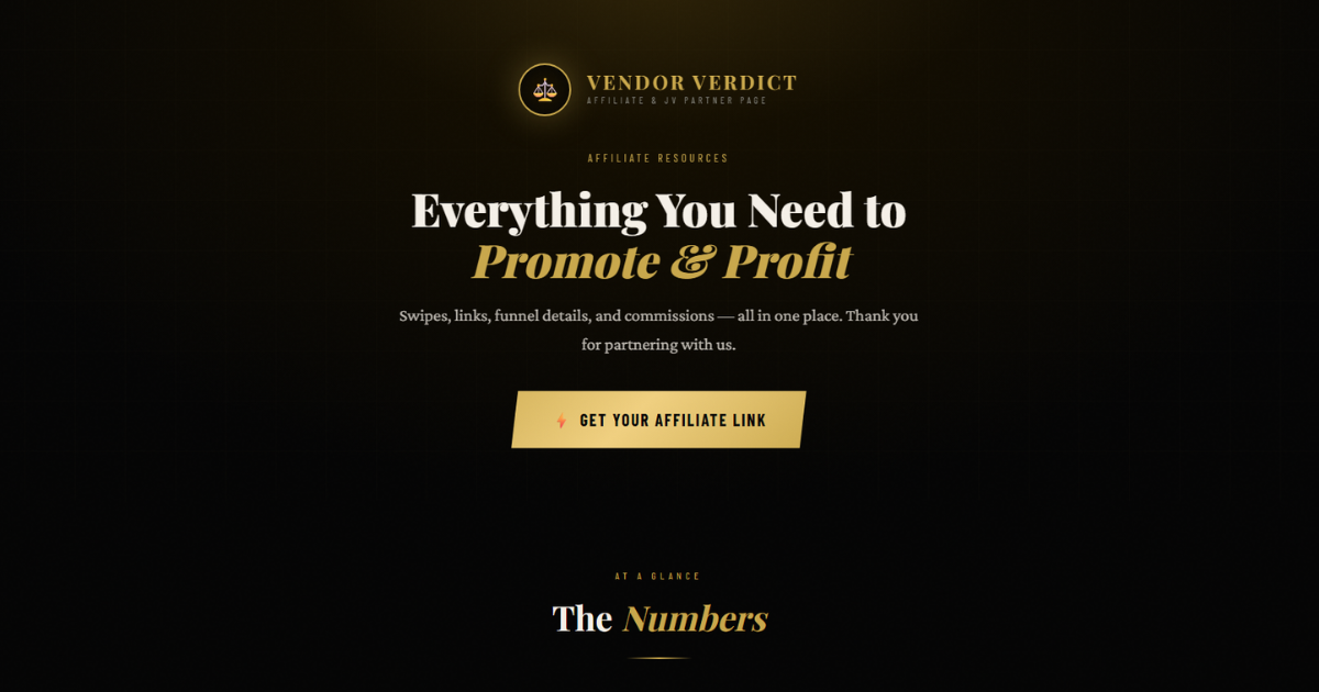 Vendor Verdict Review